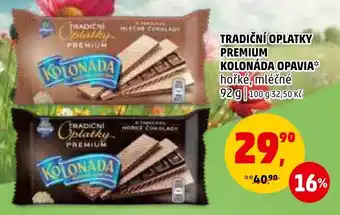 Penny Market TRADIČNÍ OPLATKY PREMIUM KOLONÁDA OPAVIA nabídka