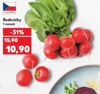 Kaufland Ředkvičky nabídka
