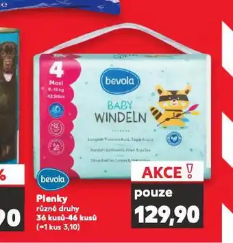 Kaufland Bevola plenky nabídka