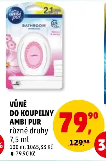 Penny Market VŮNĚ DO KOUPELNY AMBI PUR nabídka