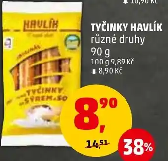 Penny Market TYČINKY HAVLÍK nabídka