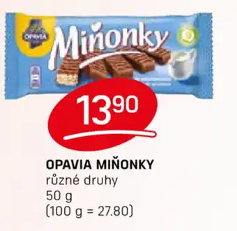 OPAVIA MIŇONKY
