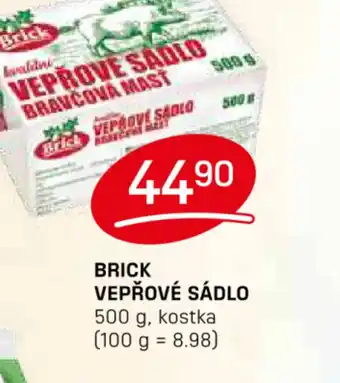 BRICK VEPŘOVÉ SÁDLO