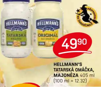 Flop HELLMANN'S TATARSKÁ OMÁČKA, MAJONÉZA nabídka