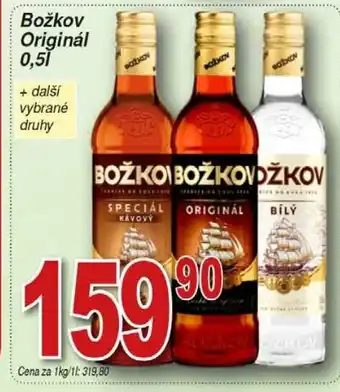 Hruška Božkov Originál 0,5L nabídka