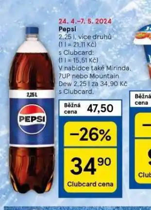 Tesco Pepsi nabídka