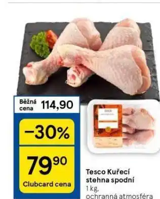 Tesco Kuřecí stehna spodní nabídka