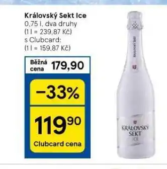 Tesco Královský sekt ice nabídka