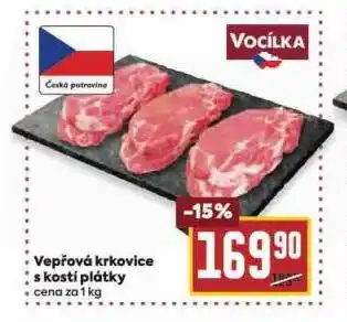 Billa Vepřová krkovice nabídka