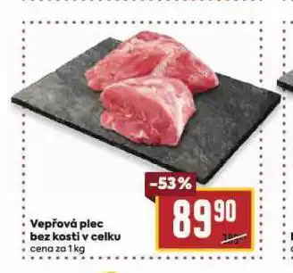 Billa Vepřová plec bez kosti nabídka