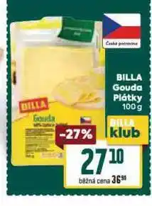 Billa Gouda nabídka