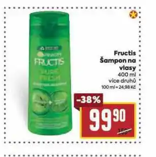 Billa Fructis šampon nabídka