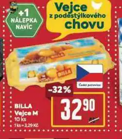 Billa Vejce m nabídka