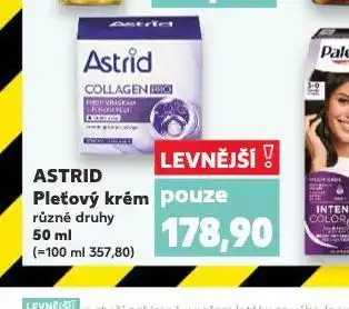 Kaufland Astrid pleťový krém nabídka