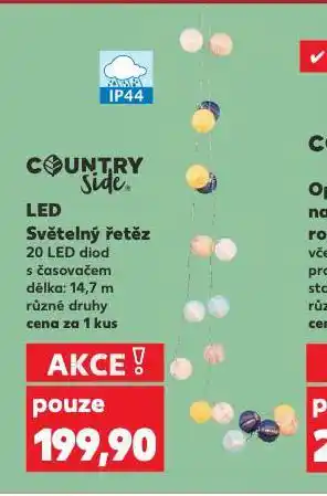 Kaufland Led světelný řetěz nabídka