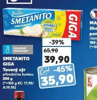 Kaufland Smetanito giga nabídka