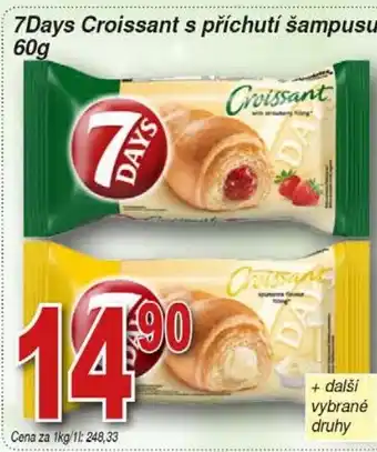 Hruška 7Days Croissant s příchutí šampusu 60g nabídka