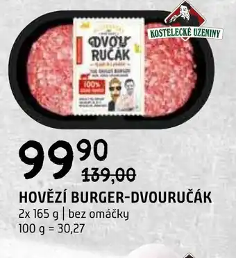 Terno HOVĚZÍ BURGER-DVOURUČÁK nabídka