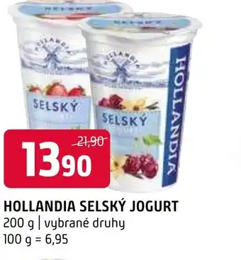 Terno HOLLANDIA SELSKÝ JOGURT nabídka