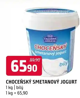 Terno CHOCEŇSKÝ SMETANOVÝ JOGURT nabídka