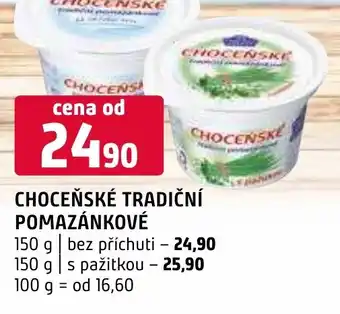 Terno CHOCEŇSKÉ TRADIČNÍ POMAZÁNKOVÉ nabídka
