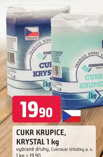Trefa CUKR KRUPICE, KRYSTAL 1 kg nabídka