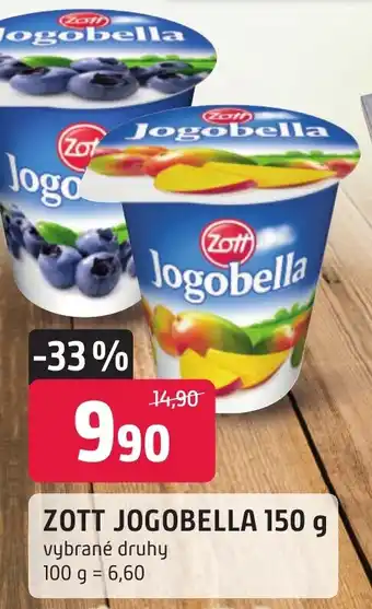 Trefa ZOTT JOGOBELLA 150 g nabídka