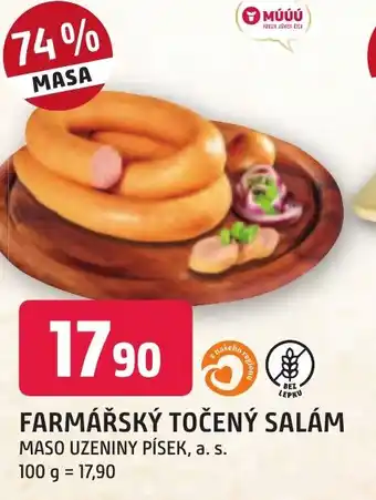 Trefa FARMÁŘSKÝ TOČENÝ SALÁM nabídka