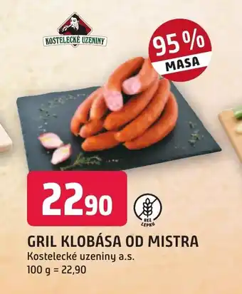 Trefa GRIL KLOBÁSA OD MISTRA nabídka