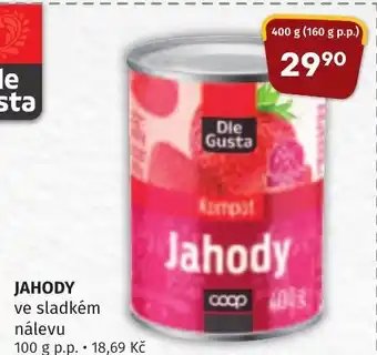 Trefa JAHODY nabídka