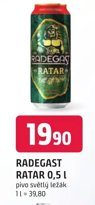 Trefa RADEGAST RATAR 0,5 L nabídka