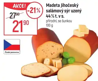 Globus Madeta Jihočeský salámový sýr uzený 44% t. vs. nabídka