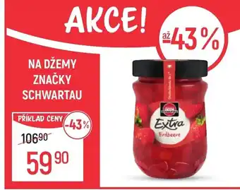 Globus NA DŽEMY ZNAČKY SCHWARTAU nabídka