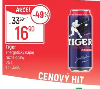 Globus Tiger 0.5L nabídka