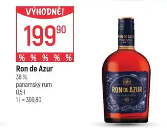 Globus Ron de Azur 0.5L nabídka