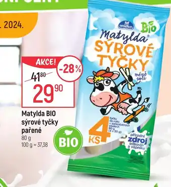 Globus Matylda BIO sýrové tyčky pařené nabídka