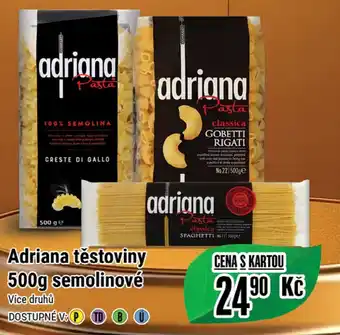 Tamda Foods Adriana těstoviny 500g semolinové nabídka