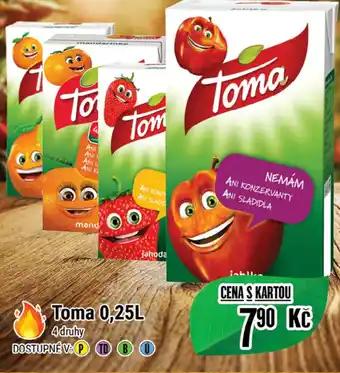 Tamda Foods Toma 0,25L nabídka