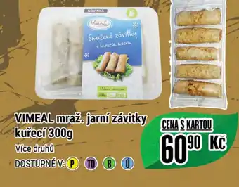 VIMEAL mraž. jarní závitky kuřecí 300g