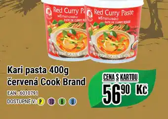 Tamda Foods Kari pasta 400g červená Cook Brand nabídka