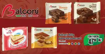 Tamda Foods Balconi 400g dort choco dessert nabídka