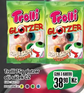 Tamda Foods Trolli 75g glotzer oči sáček CZ nabídka