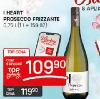 Flop I HEART PROSECCO FRIZZANTE 0,75L nabídka