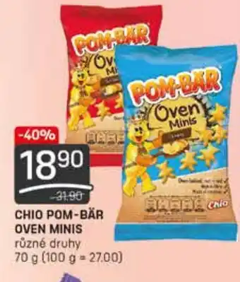 Flop CHIO POM-BÄR OVEN MINIS nabídka