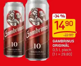 Flop GAMBRINUS ORIGINÁL nabídka