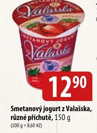 Bala Smetanový jogurt z Valašska, různé příchutě, 150 g nabídka