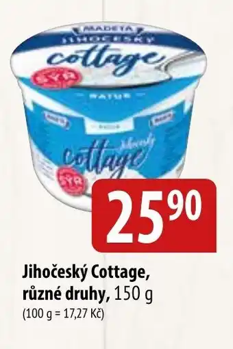 Jihočeský Cottage, různé druhy, 150 g