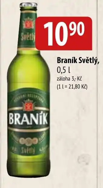 Bala Braník Světlý, 0.5 l. nabídka