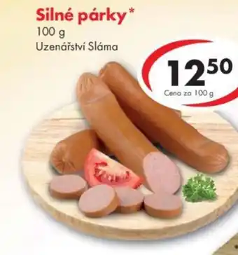 CBA Silné párky 100 g nabídka