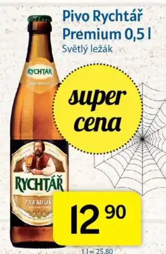 Kubík potraviny Pivo Rychtář Premium 0,5L nabídka